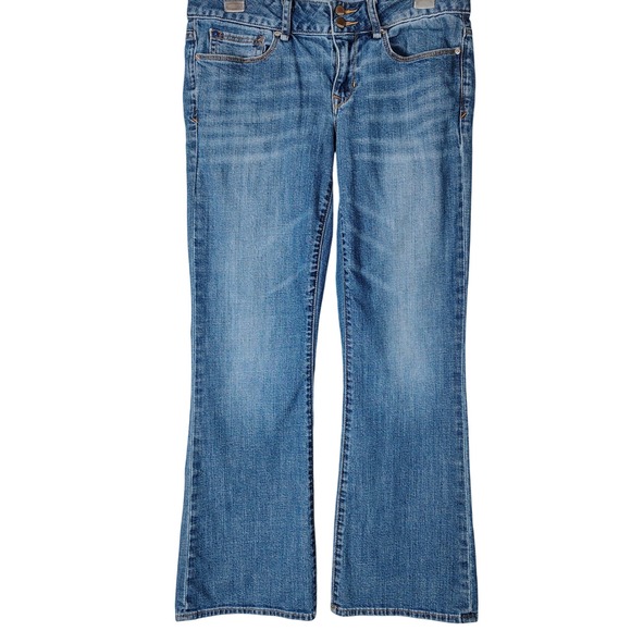 GAP Denim - Gap 1969 Perfect Boot Jeans Womens 28/6a Medium Wash Stretch Bootcut Denim